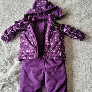 Baby snow suit